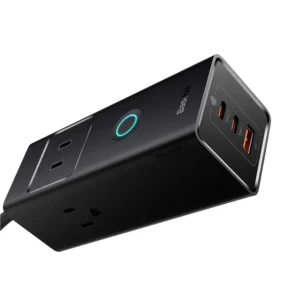 Baseus Power Strip 3AC+1U+2C 30W Lite with 1.5m Power Cord US Cluster | Black
