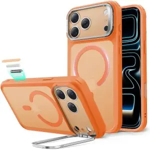 iPhone 17 Pro Max ESR Classic Hybrid With Stand Case ? Frosted Orange