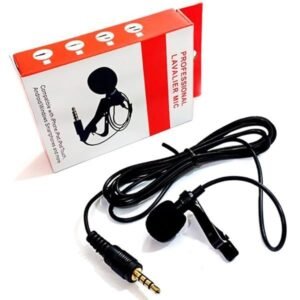Professional Lavalier Microphone 3.5mm ? Clip-On Mic